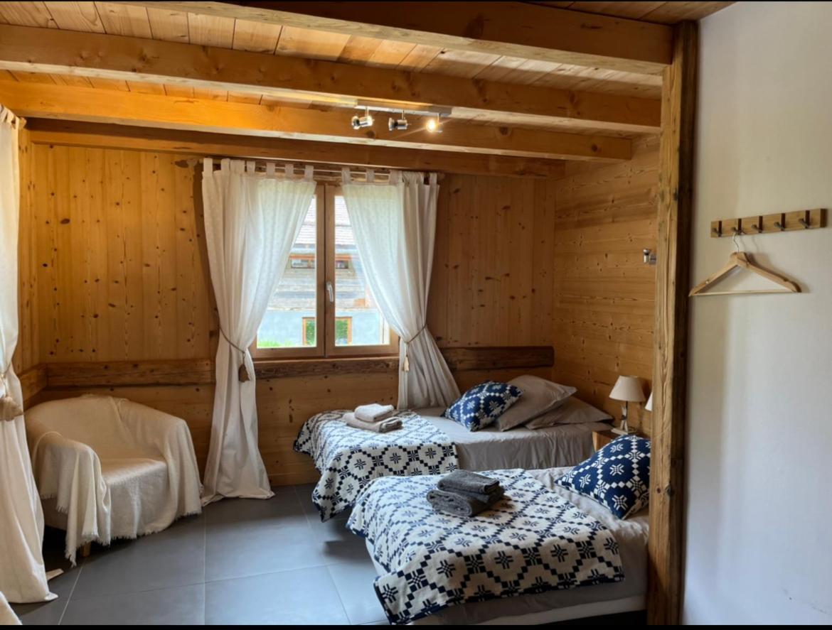 Le Chalet Du Cret - 8 Pers, Tout Confort Avec Jacuzzi Notre-Dame-de-Bellecombe Exterior foto