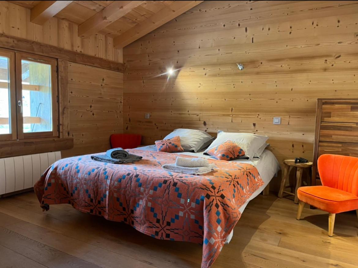 Le Chalet Du Cret - 8 Pers, Tout Confort Avec Jacuzzi Notre-Dame-de-Bellecombe Exterior foto